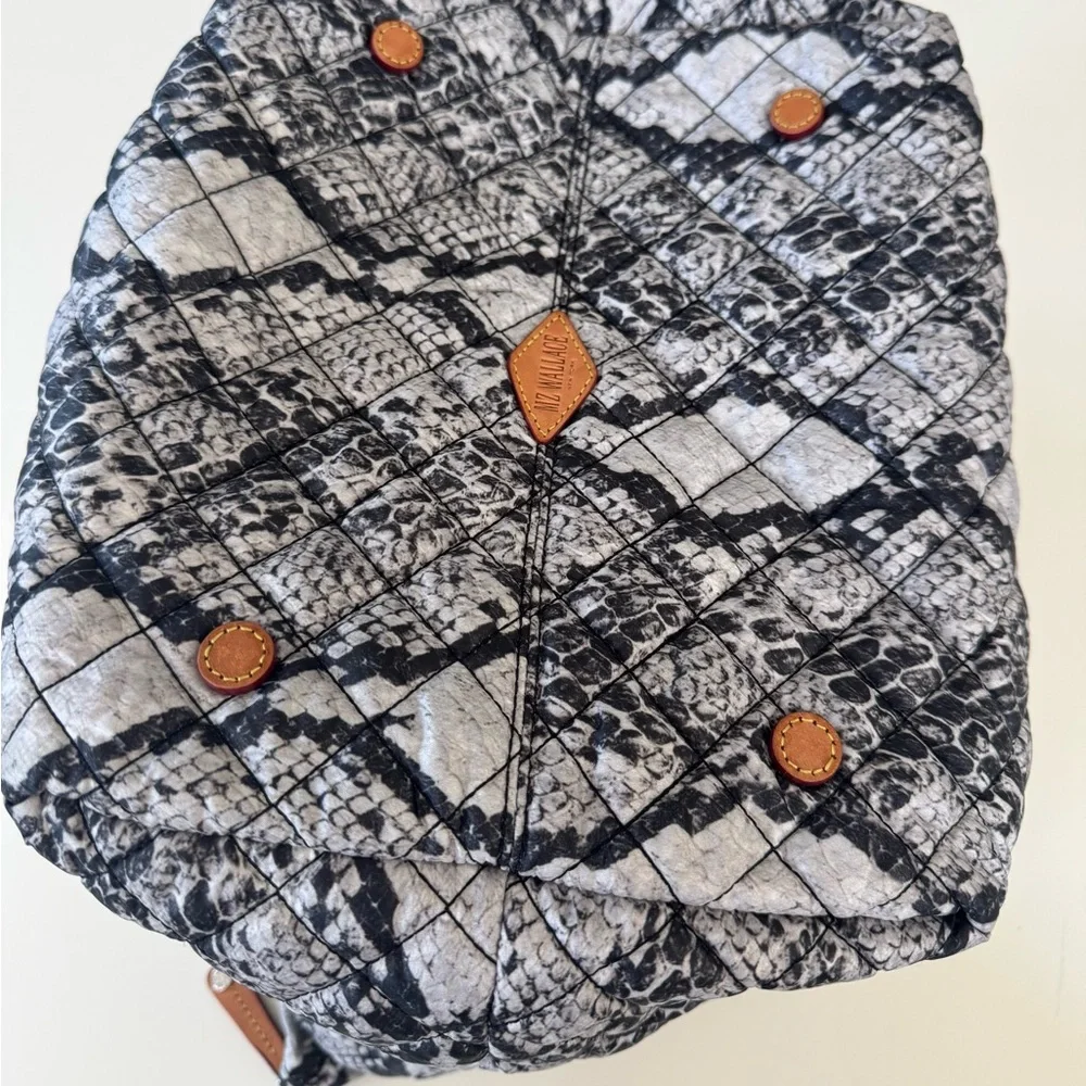 MZ Wallace Gray Snake Print - Picture 5 of 13